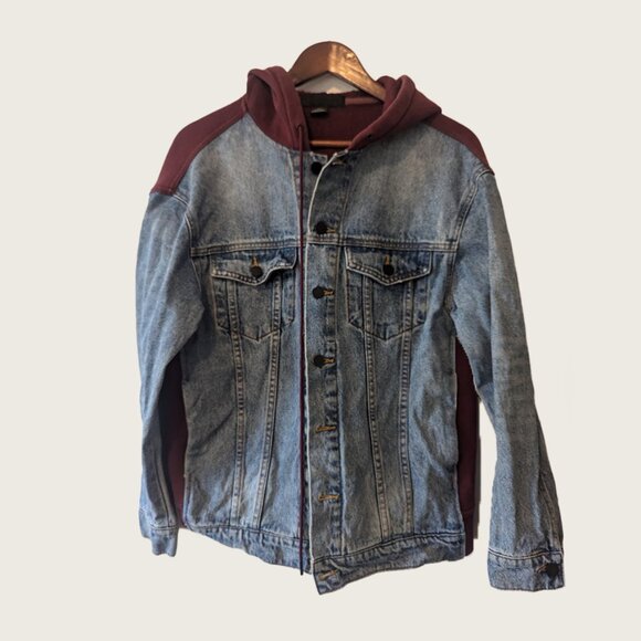 ALEXANDER WANG - Unisex hybrid denim jacket - Sz M - Picture 1 of 7